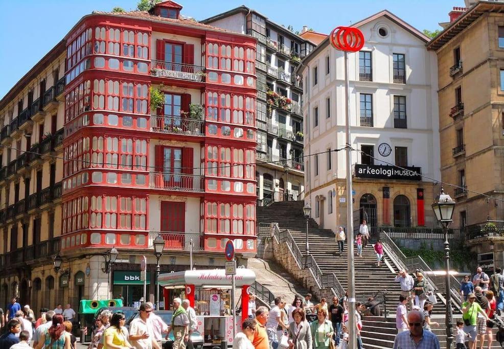 Cultura Y Gastronomia En El Casco Viejo Apartment Bilbao Exterior photo